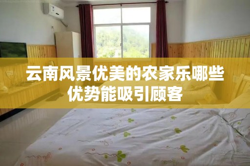 云南风景优美的农家乐哪些优势能吸引顾客