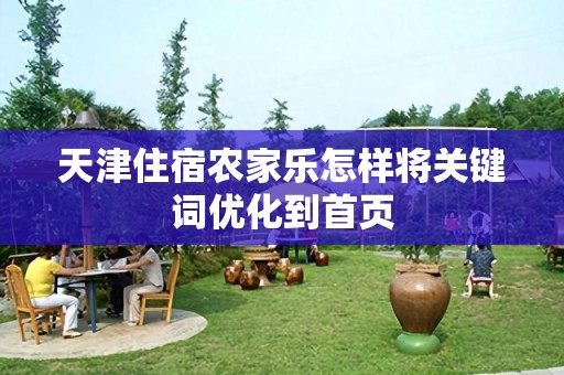 天津住宿农家乐怎样将关键词优化到首页