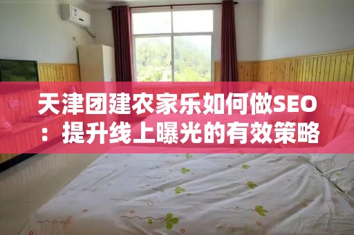 天津团建农家乐如何做SEO：提升线上曝光的有效策略