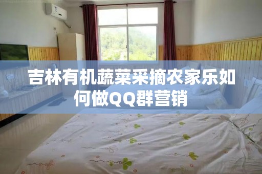 吉林有机蔬菜采摘农家乐如何做QQ群营销