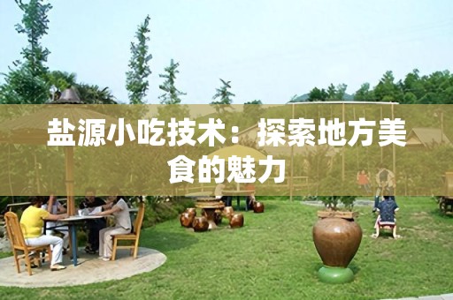 盐源小吃技术：探索地方美食的魅力