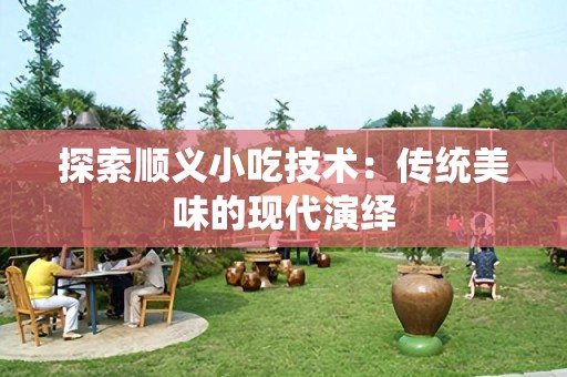 探索顺义小吃技术：传统美味的现代演绎