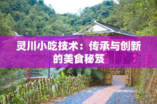 灵川小吃技术：传承与创新的美食秘笈