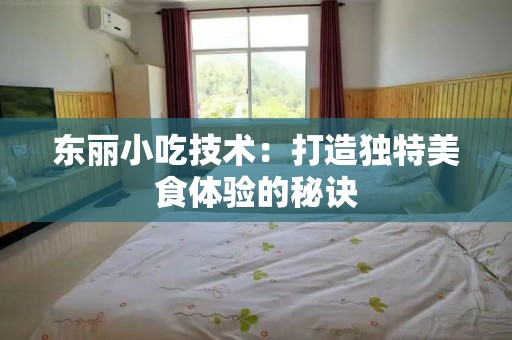 东丽小吃技术：打造独特美食体验的秘诀