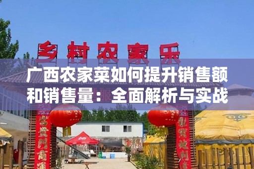 广西农家菜如何提升销售额和销售量：全面解析与实战策略