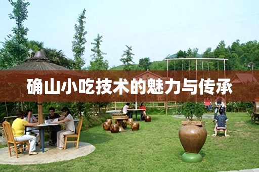 确山小吃技术的魅力与传承