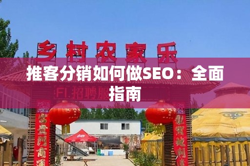 推客分销如何做SEO：全面指南