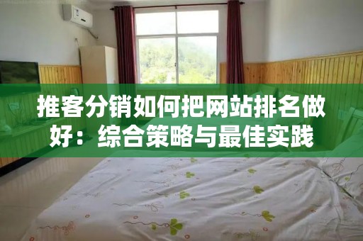 推客分销如何把网站排名做好：综合策略与最佳实践
